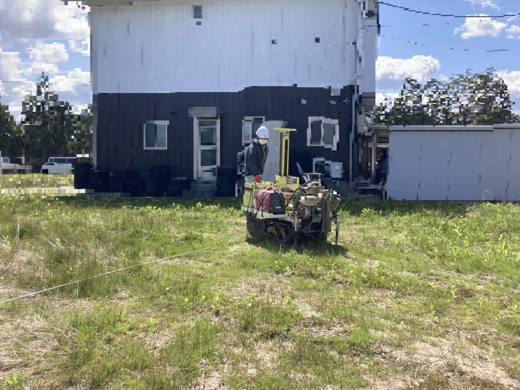 柏崎本社スタッフブログ Vo 3 地盤調査 地盤改良 柏崎市 上越市で30坪の間取りの注文住宅はライフインプラス